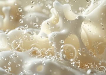  濃密泡のイメージ